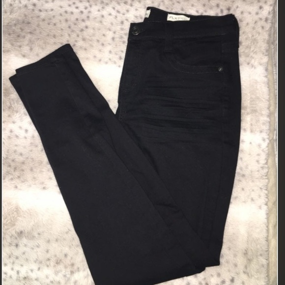 Girls Black Skinny Jeans - Picture 1 of 8